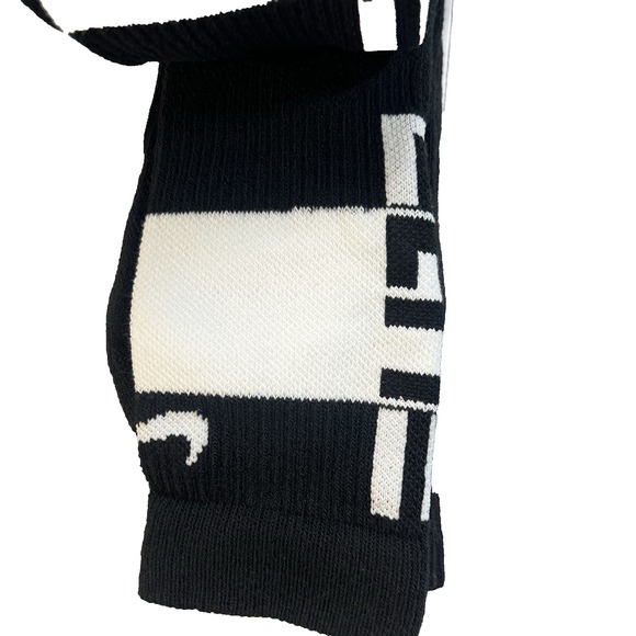 3 Pair Nike Elite DRI-FIT Basketball Socks Black M Men's Size 6-8 Womens 6-10 - Picture 3 of 5